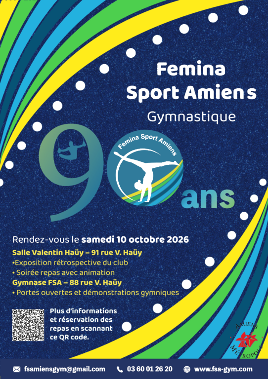 90 ANS DE FEMINA SPORT AMIENS EN 2026