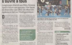 NOTRE CLUB DANS LE COURRIER PICARD