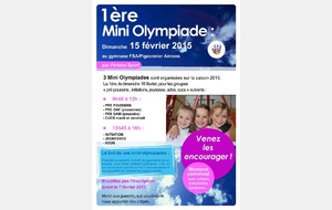 MINI OLYMPIADE 15 FEVRIER 2015