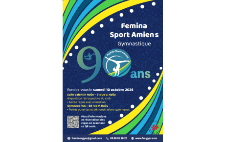 90 ANS DE  FEMINA SPORT AMIENS EN 2026